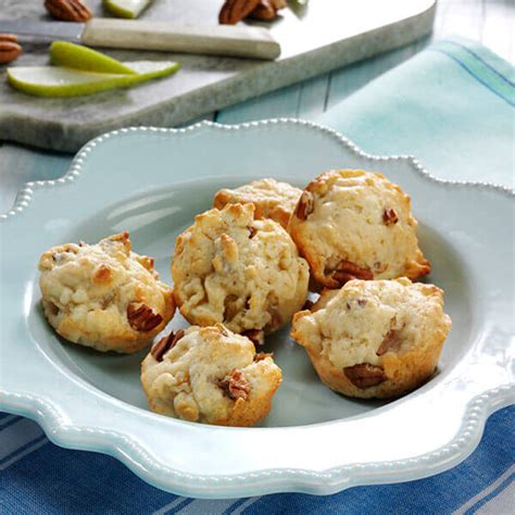 fisher-nuts-recipe-pear-pecan-mini-muffins image