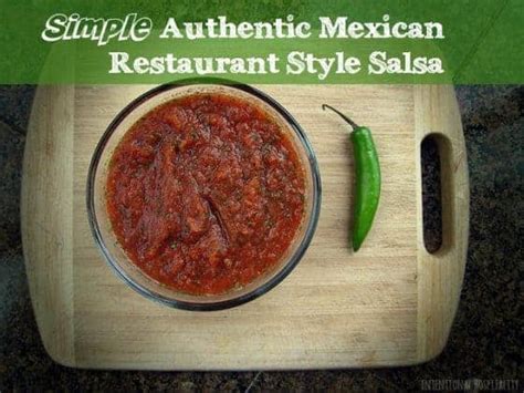 simple-authentic-mexican-restaurant-style-salsa image