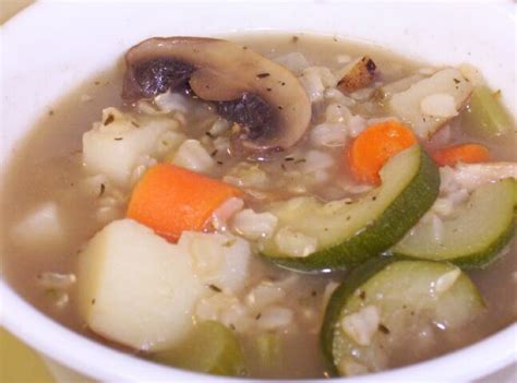 brown-rice-and-vegetable-soup-recipe-cdkitchencom image