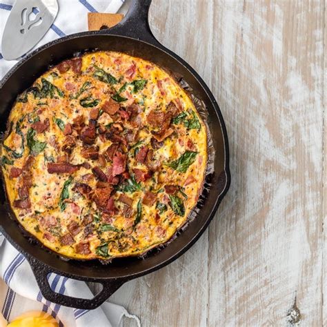 one-pan-blt-skillet-frittata-the-cookie-rookie image