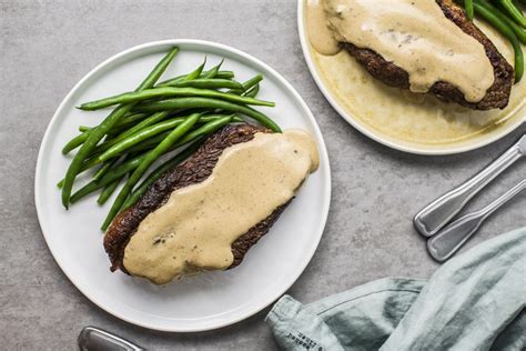 classic-french-steak-au-poivre-recipe-the-spruce-eats image