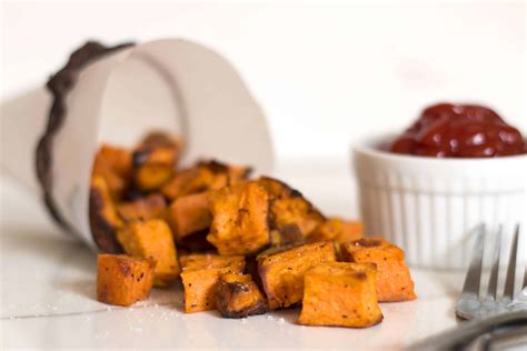 roasted-sweet-potato-cubes-perfeclty-crisp-every image