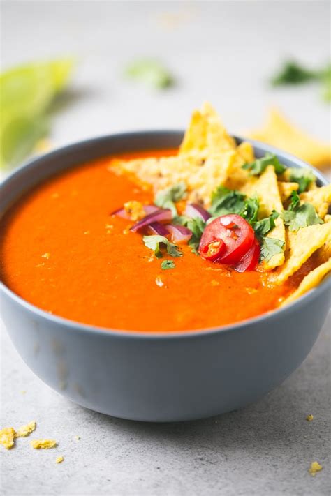 mexican-style-tomato-soup-simple-vegan-blog image