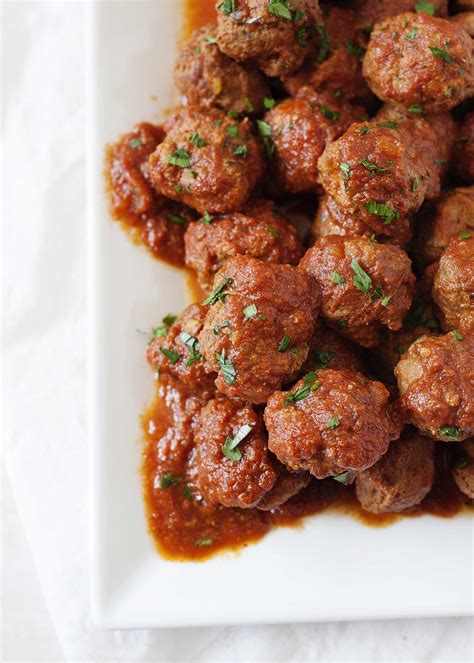 slow-cooker-meatballs-in-tomato-sauce-recipe-simply image