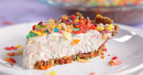 fruity-pebbles-no-bake-cheesecake image