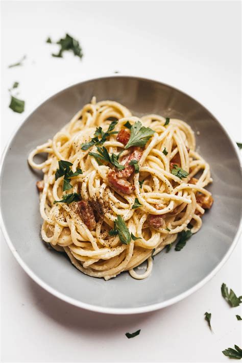 spaghetti-carbonara-with-cream-recipe-the-spruce image