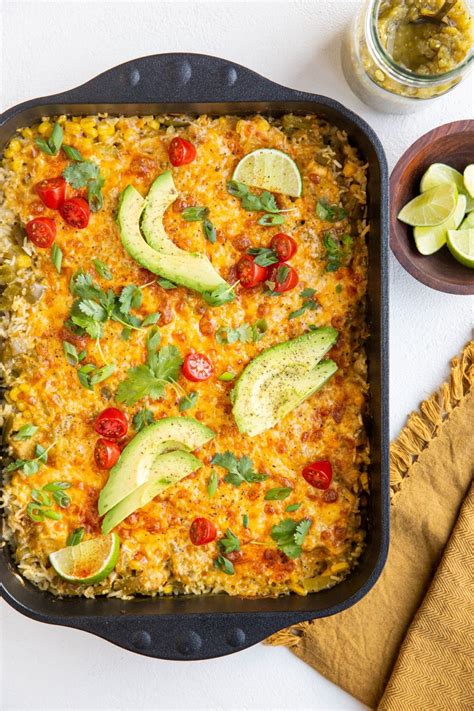 salsa-verde-chicken-and-rice-casserole-the-roasted image