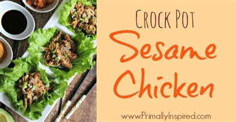 crock-pot-sesame-chicken-lettuce-cups-primally image