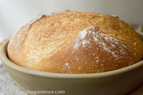 weeknight-semolina-bread-baked-in-a-cloche-bread image