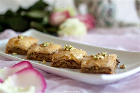 pistachio-baklava-with-cardamom-and-rose-water image