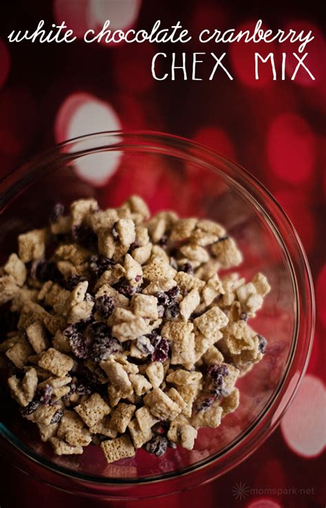 white-chocolate-cranberry-holiday-chex-party-mix image
