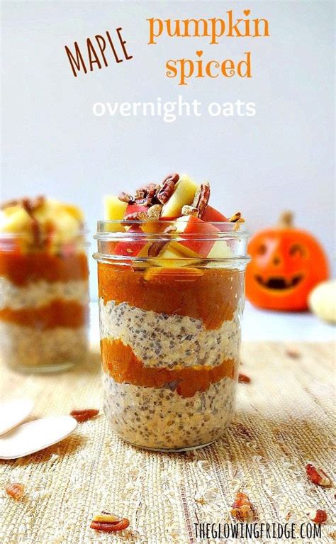 maple-pumpkin-spiced-overnight-oats-the-glowing image
