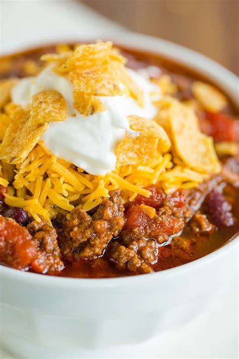 beef-chili-the-best-classic-recipe-brown-eyed-baker image