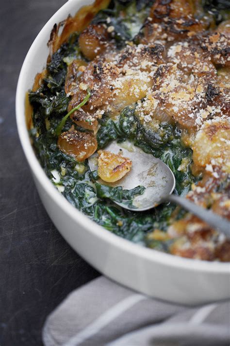 creamed-spinach-with-roasted-cipollini-onions-and image