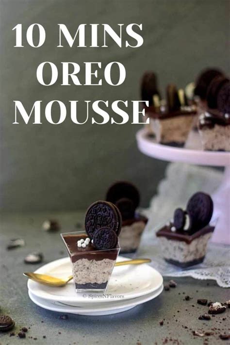 quick-oreo-mousse-recipe-in-10-mins-spices-n-flavors image