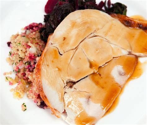 roast-turkey-with-quinoa-pilaf-citrus-poached-beets image