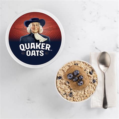 quick-blueberry-flax-oatmeal-with-nut-butter image
