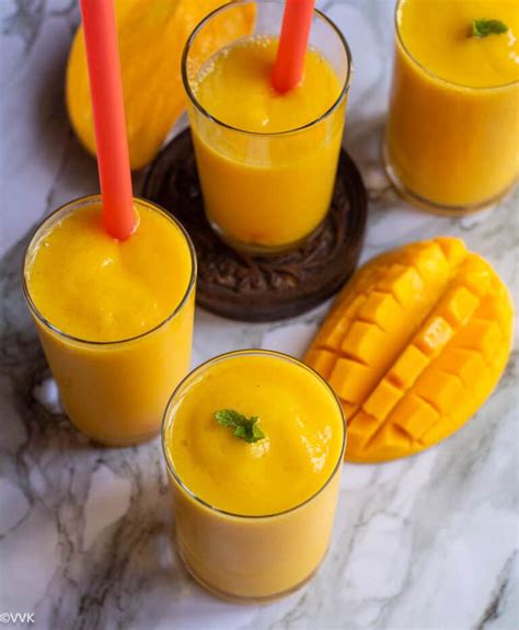 mango-pineapple-smoothie-with-orange-juice-vegan image