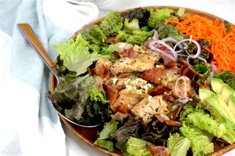 bistro-chicken-salad-with-garlic-thyme-vinaigrette image