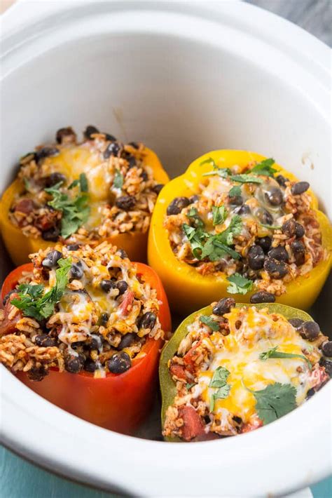 slow-cooker-stuffed-peppers image