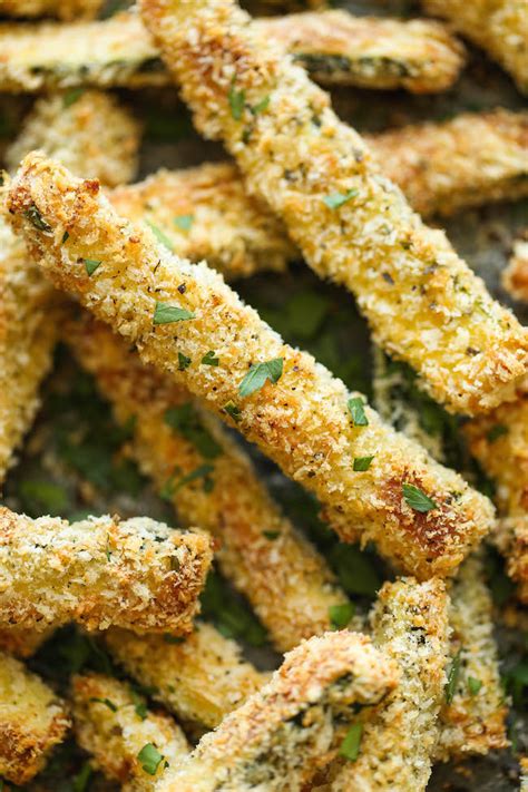baked-zucchini-fries-damn-delicious image