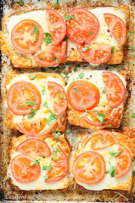 super-easy-tomato-cheese-toasts-eat-good-4-life image