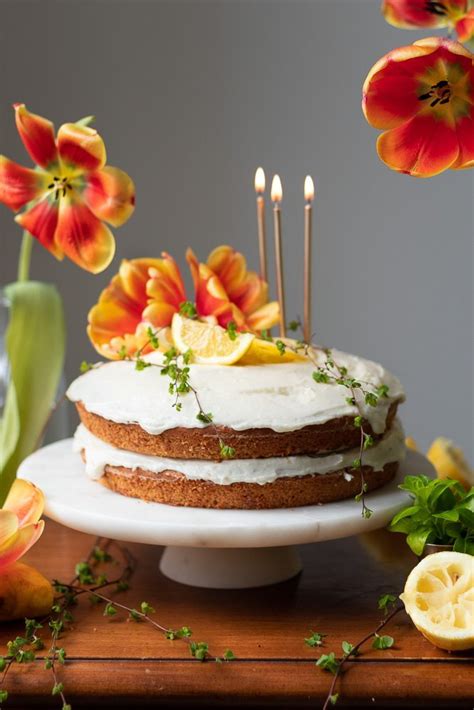 vegan-lemon-almond-cake-easy-and-delicious-two image