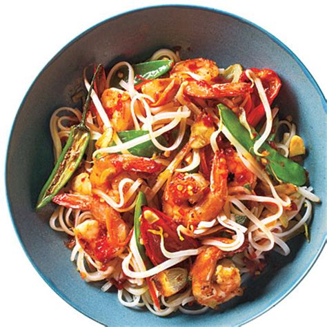 sweet-and-spicy-shrimp-with-rice-noodles image