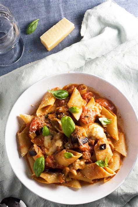easy-pasta-alla-norma-tomato-and-eggplant-pasta image