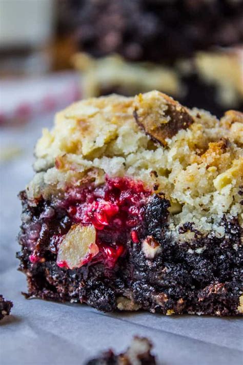 raspberry-almond-crumb-brownies-the-food-charlatan image