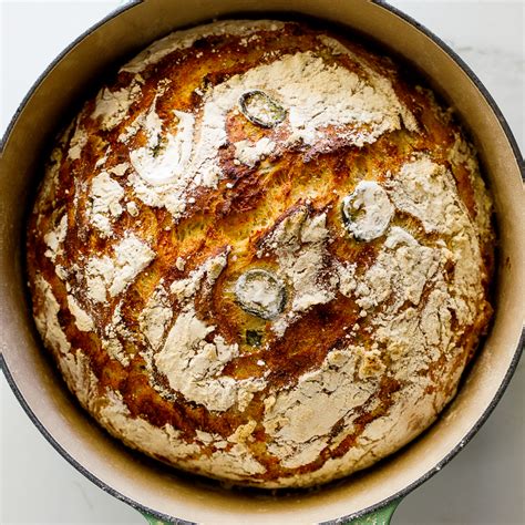 easy-crusty-jalapeo-cheese-bread image