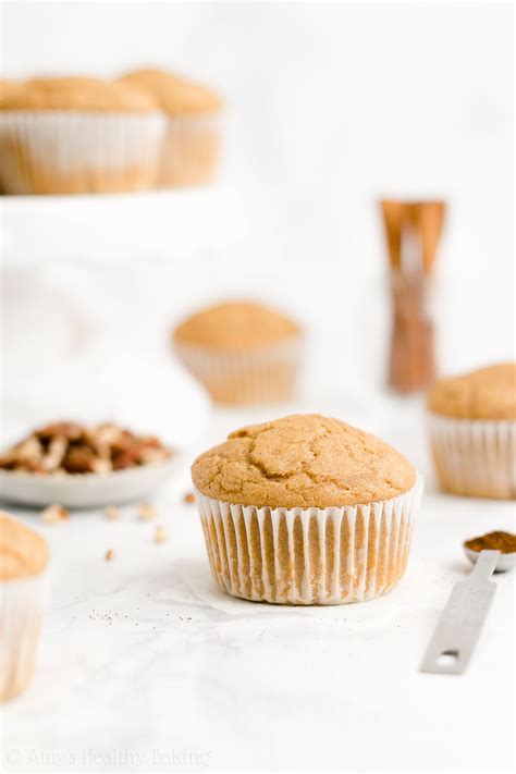 healthy-eggnog-muffins-amys-healthy-baking image