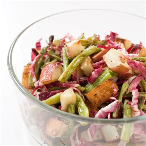 roasted-green-bean-and-potato-salad-with-radicchio image