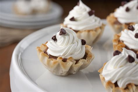 mini-chocolate-cream-pies-mrfoodcom image