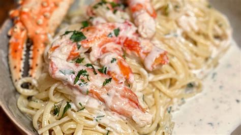 crab-alfredo-pasta-dinner-ideas-easy image