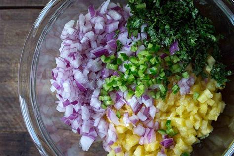 sweet-and-spicy-pineapple-salsa-recipe-savory-simple image