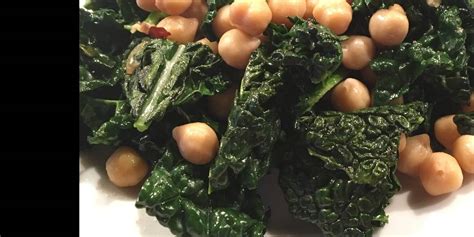 spicy-sauteed-kale-chickpeas-meal-garden image