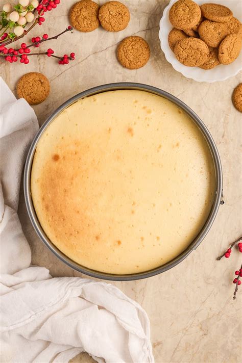 eggnog-cheesecake-with-gingersnap-crust-a-classic image