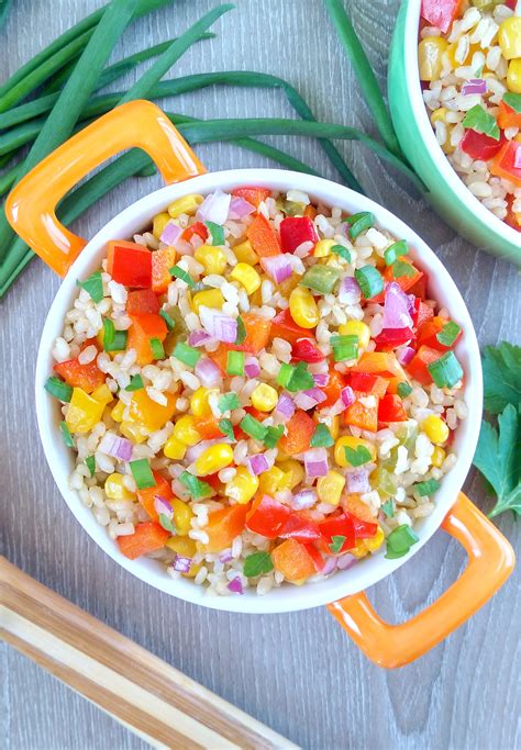 brown-rice-with-bell-peppers-and-sweet-corn image