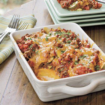 tomato-n-beef-casserole-with-polenta-crust image
