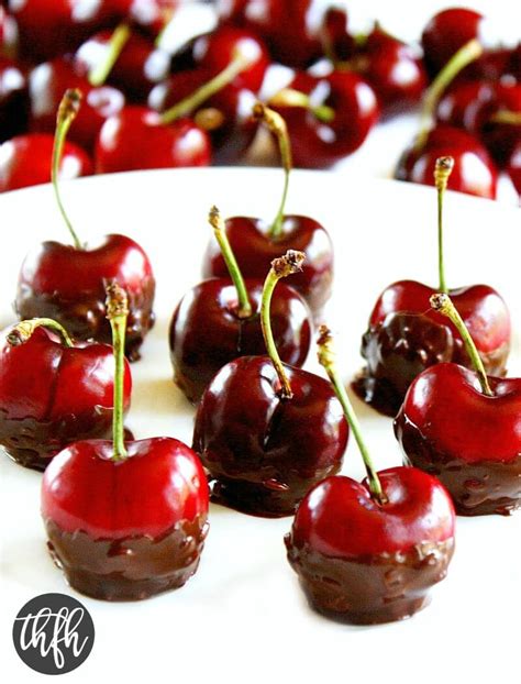 vegan-chocolate-dipped-cherries-the-healthy-family image