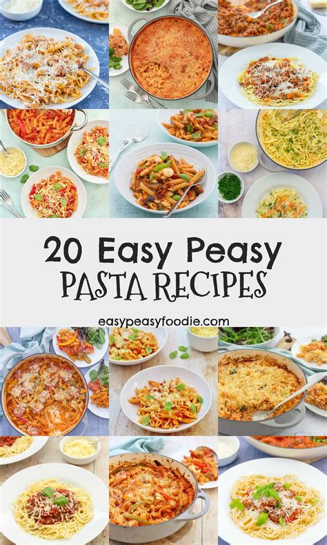 20-easy-peasy-pasta-recipes-easy-peasy-foodie image