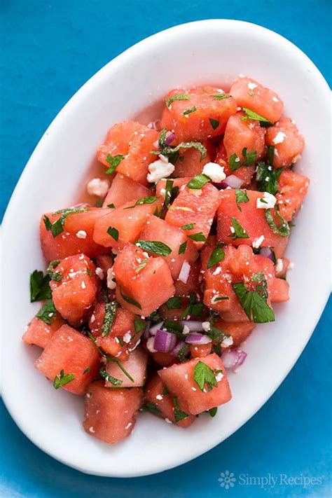 watermelon-salad-with-feta-and-mint-recipe-simply image