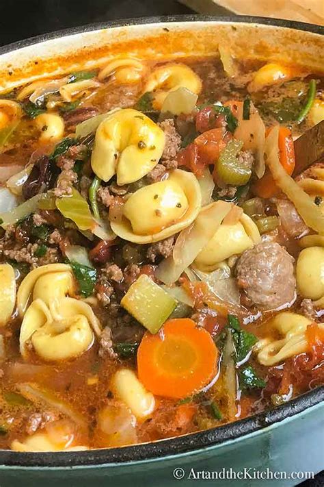 hearty-tortellini-soup-recipe-best-crafts-and image