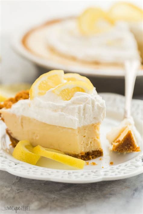 lemon-icebox-pie-the-recipe-rebel image