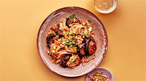 spicy-braised-eggplant-noodles-recipe-bon-apptit image