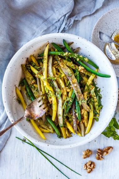 blistered-green-beans-with-toasted-walnut-vinaigrette image