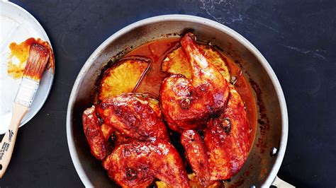 pan-roasted-chicken-with-pineapple-chile-glaze image
