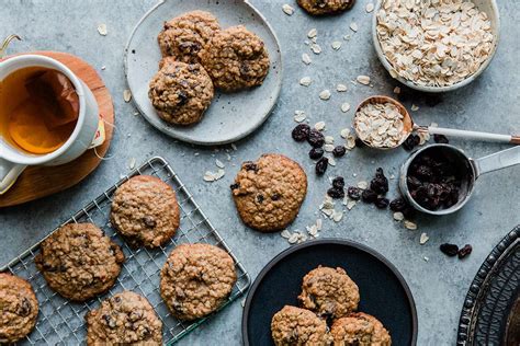soft-and-chewy-oatmeal-raisin-cookies-recipe-king image
