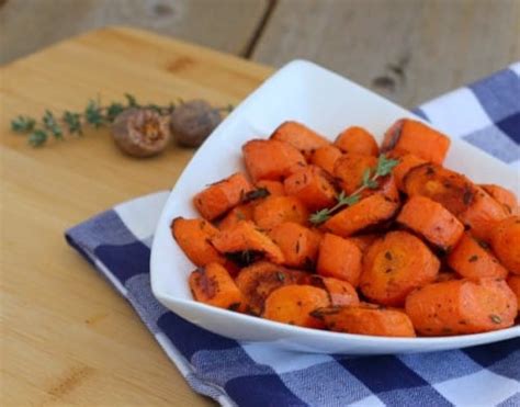 roasted-carrots-with-thyme-and-nutmeg-rachel-cooks image
